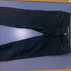 american eagle black skinny jeans